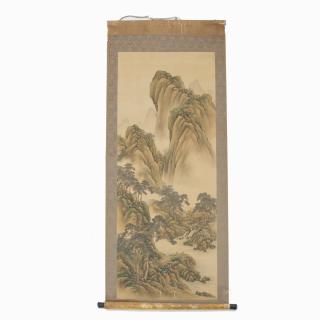 Appraisal: Chinese School scroll painting Chinese School scroll painting Chinese School