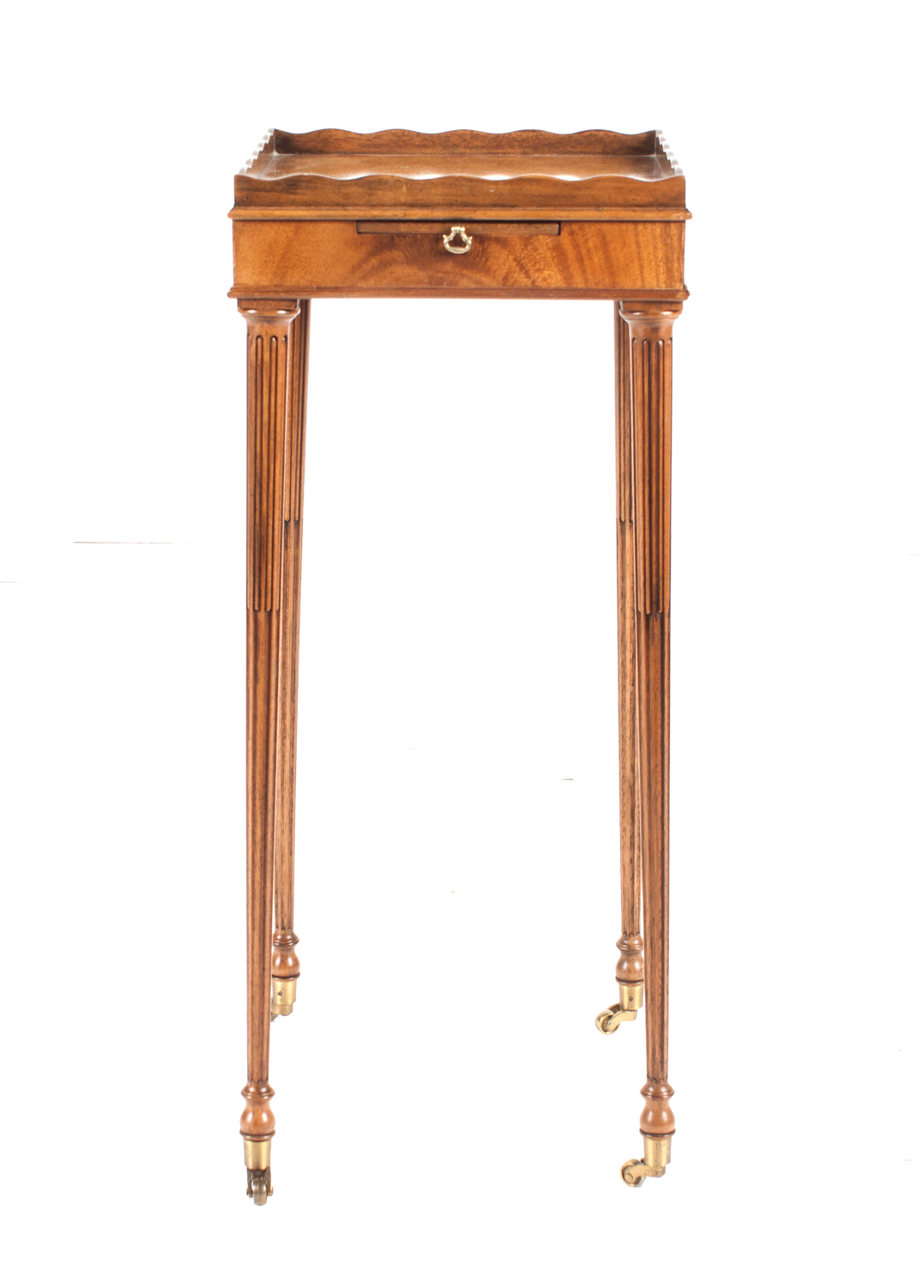 Appraisal: Baker George III mahogany kettle stand from the Stately Homes