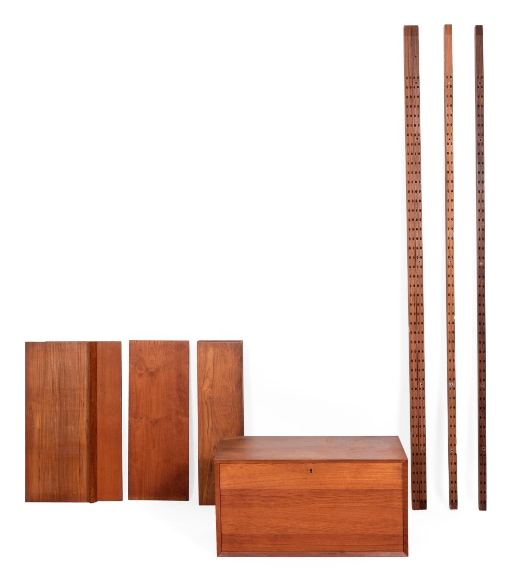 Appraisal: POUL CADOVIUS CADO TEAK WALL UNIT MID- TH CENTURY RAIL