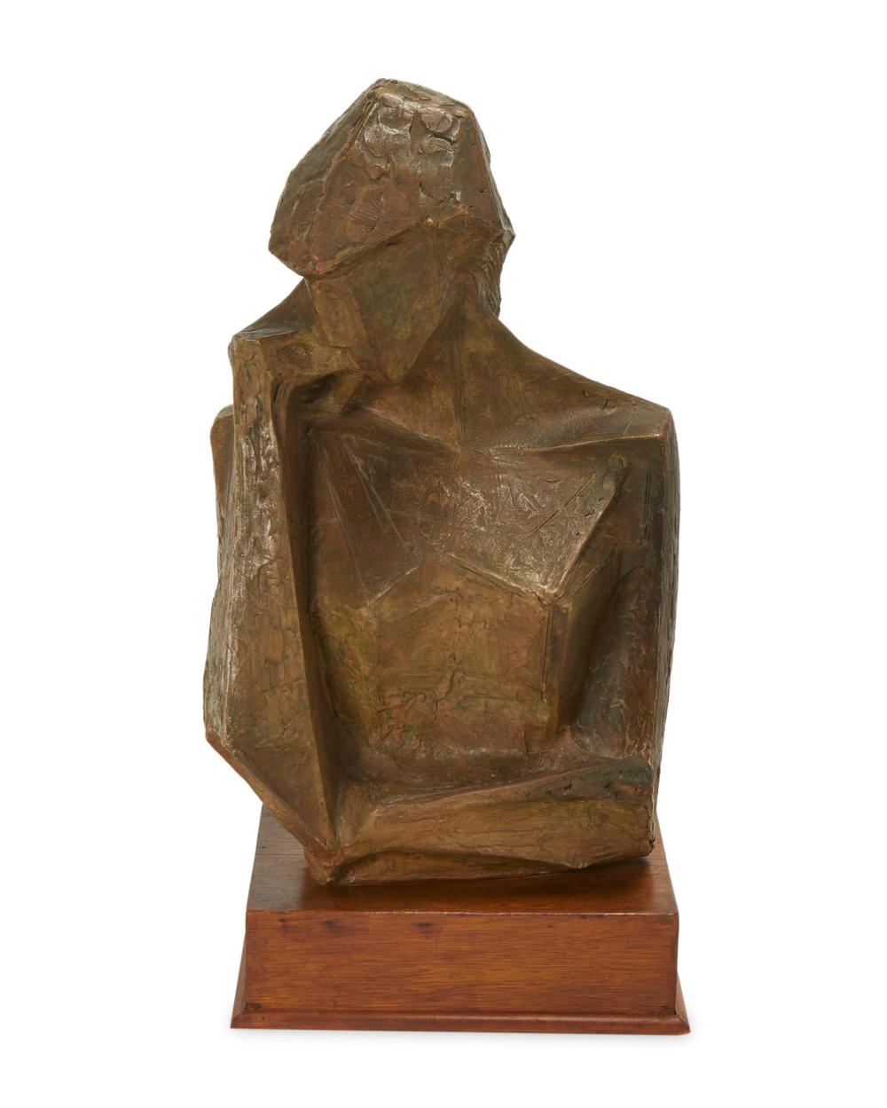 Appraisal: Joan Strauss - American Carl - American Abstract figural bust