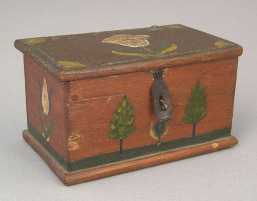 Appraisal: Jacob Weber - Fivepointville Lancaster County Pennsylvania dated miniature painted