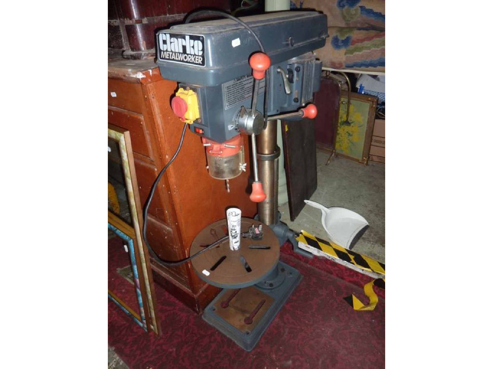 Appraisal: A Clarke metal worker electric mm drill press model number