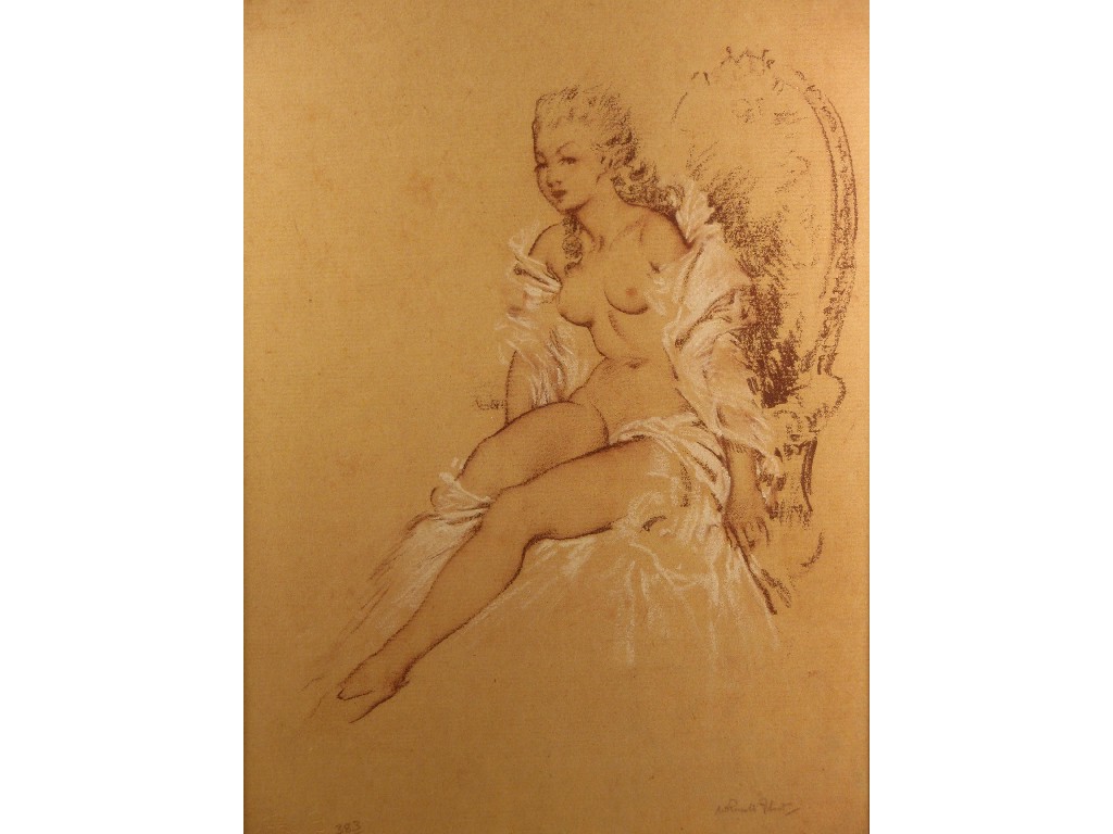 Appraisal: After Sir William Russell Flint Mademoiselle L'Ange reproduction colour print