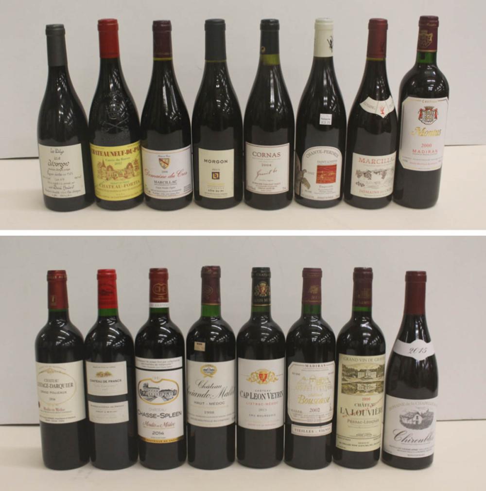 Appraisal: FRENCH VINTAGE WINE COLLECTION bottles Chateau Bouscasse Madiran Chateau Bouscasse