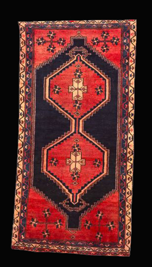 Appraisal: Semi-Antique Persian Hamadan Carpet ' x '