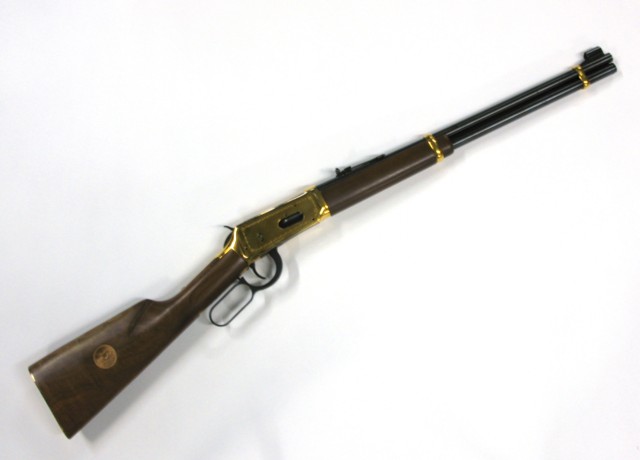 Appraisal: WINCHESTER MODEL GOLDEN SPIKE COMMEMORATIVE LEVER ACTION CARBINE - caliber