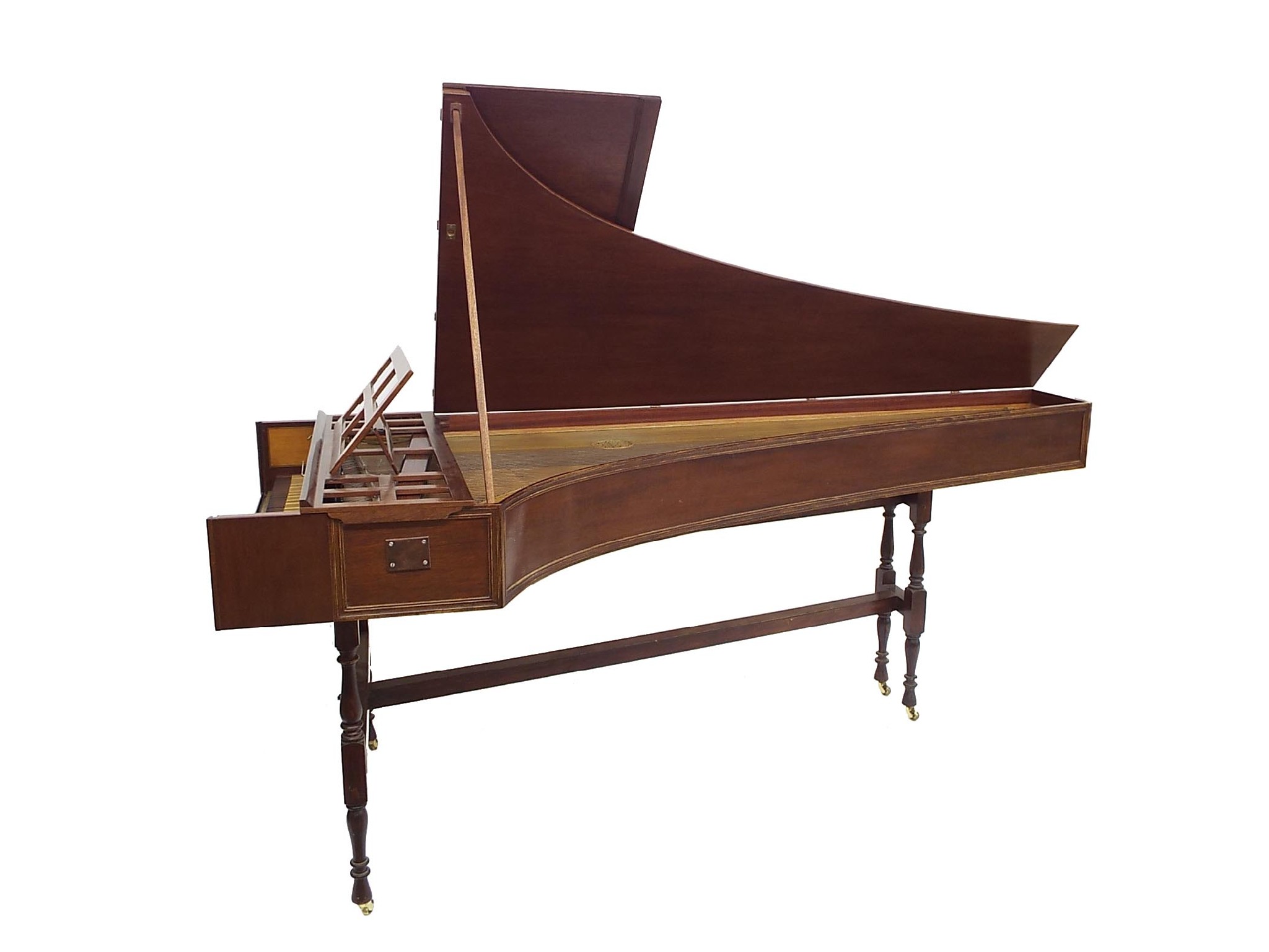 Appraisal: Single-manual harpsichord loosely based on an instrument by Thomas Barton