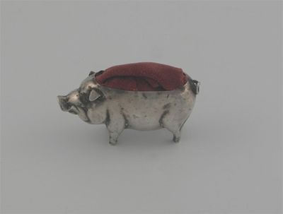 Appraisal: A small standing pig by Henry Matthews Birmingham in cm