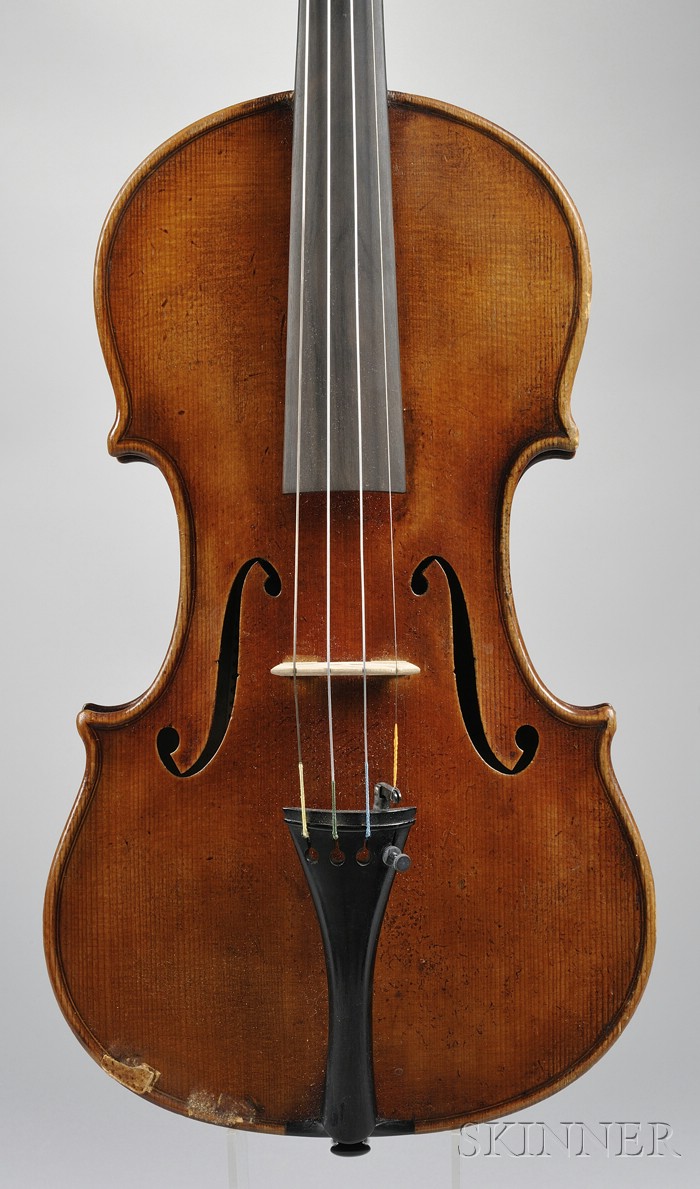 Appraisal: Modern Violin Reinhold Schmidt Markneukirchen c bearing the maker's label