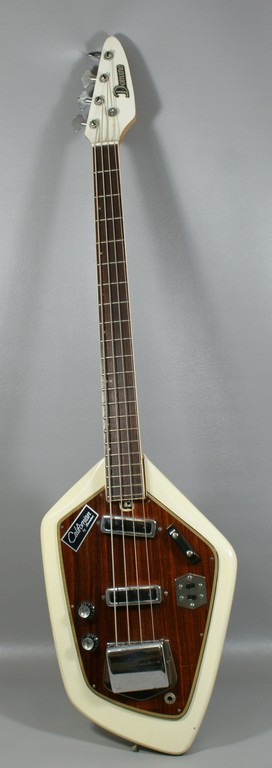 Appraisal: - Domino Californian Bass Guitar Model ivory with rosewood top