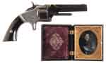 Appraisal: SMITH WESSON MODEL SECOND ISSUE REVOLVER WITH TINTYPE Cal RF