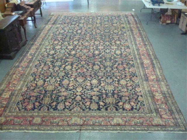 Appraisal: Large Palace Size Handmade Carpet Openfield with overall spotting From