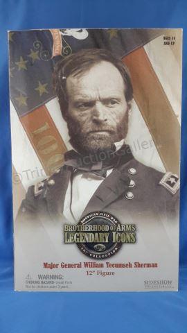 Appraisal: Maj General William T Sherman Action Figure New in the