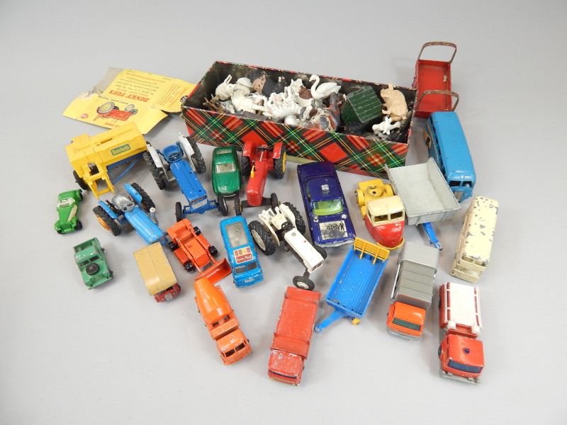 Appraisal: A quantity of toys to include die-cast tractors a Dinky