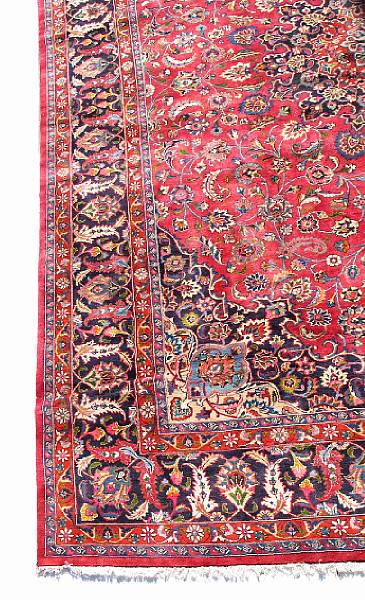 Appraisal: A Meshad rug size approximately ft in x ft in