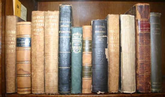 Appraisal: European History Titles Vols from the library of the Wickham