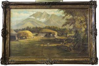 Appraisal: Edward Hill Painting Oil on Canvas American - Framed Sight