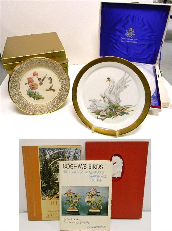 Appraisal: Set of Lenox limited edition of Boehm bird plates annual