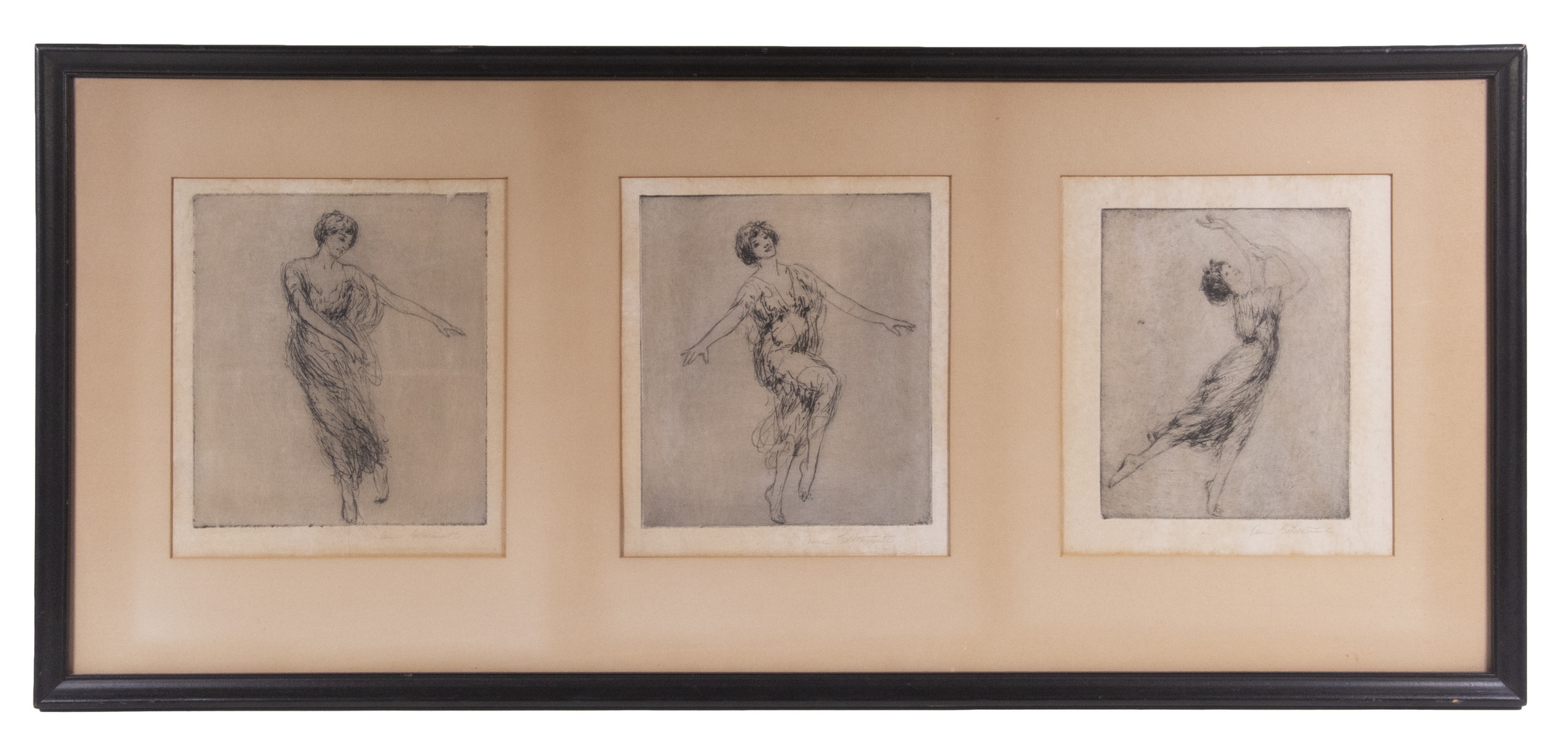 Appraisal: ETCHINGS IN ONE FRAME BY ANNE GOLDTHWAITE FRANCE NY AL