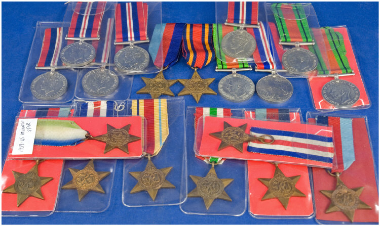 Appraisal: Collection Of WW Medals Comprising Six - Medals Three -