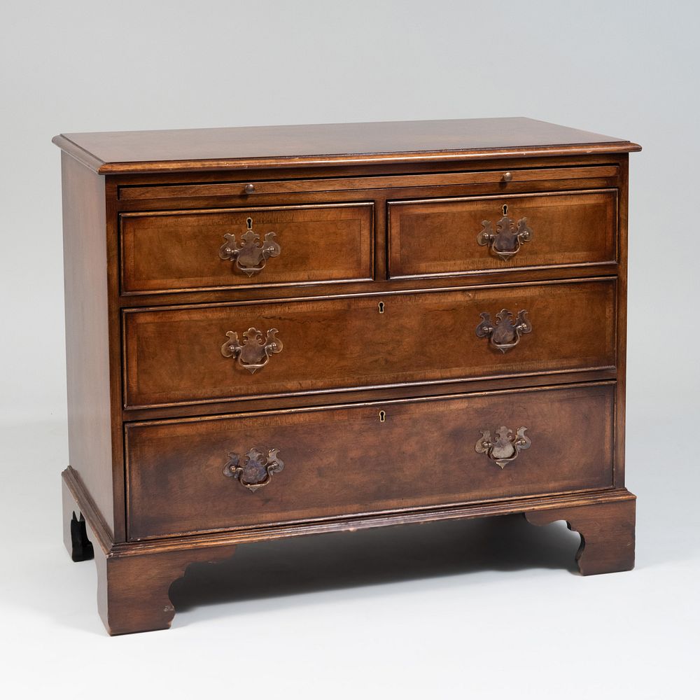 Appraisal: Chippendale Style Chest of Drawers Together With a George II