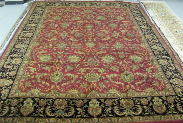 Appraisal: KASHMIRI KASHAN CARPET ' x '