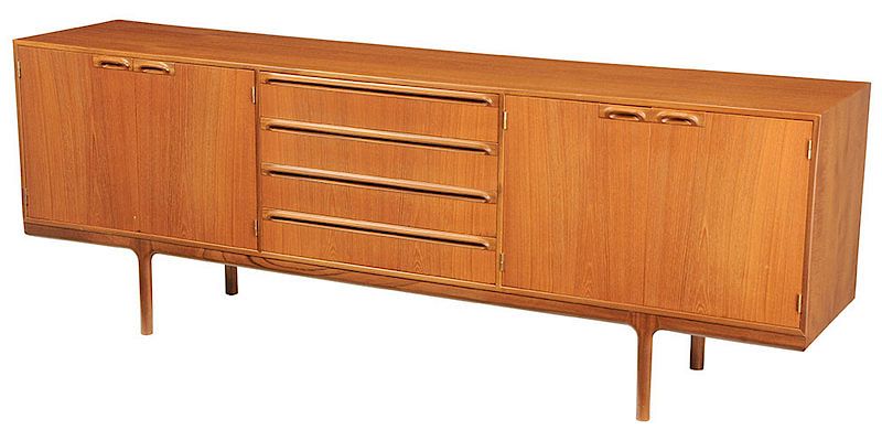 Appraisal: Mid-Century Teak Sideboard by McIntosh British second half th century