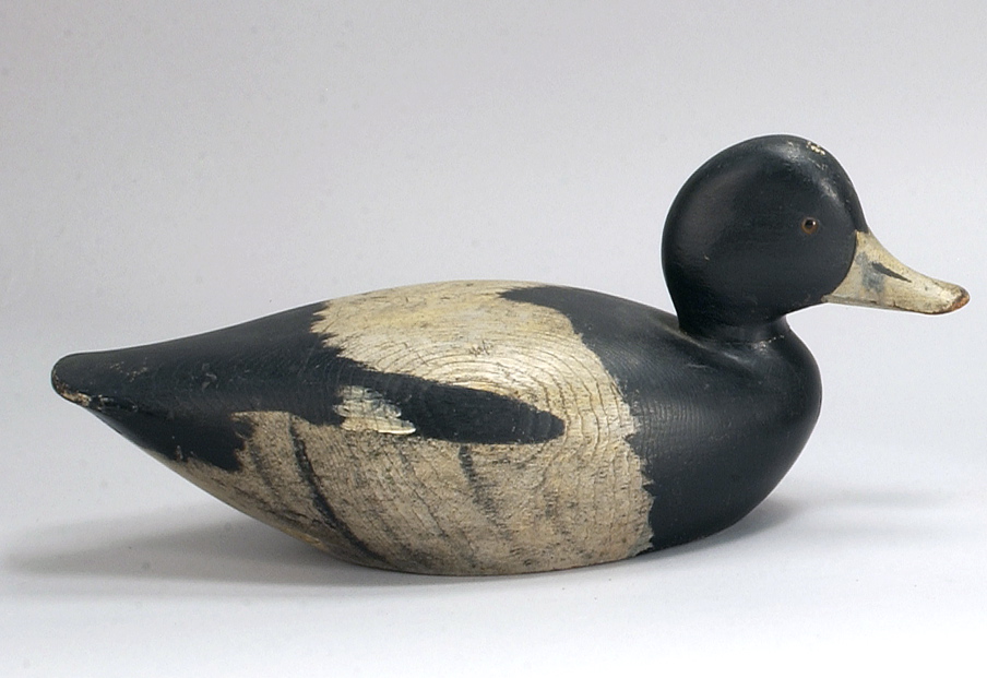 Appraisal: BLUEBILL DRAKE DECOY By Keyes Chadwick of Martha's Vineyard Glass