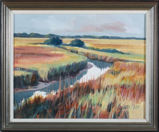 Appraisal: Marianne Dunn American th c Untitled Landscape Oil on Canvas