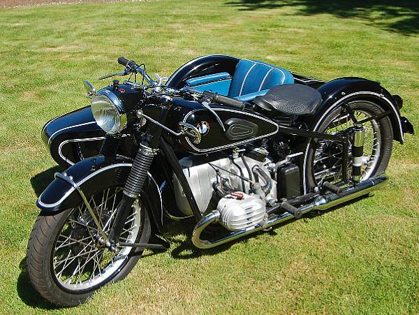 Appraisal: BMW cc R Motorcycle CombinationFrame no Engine no An important