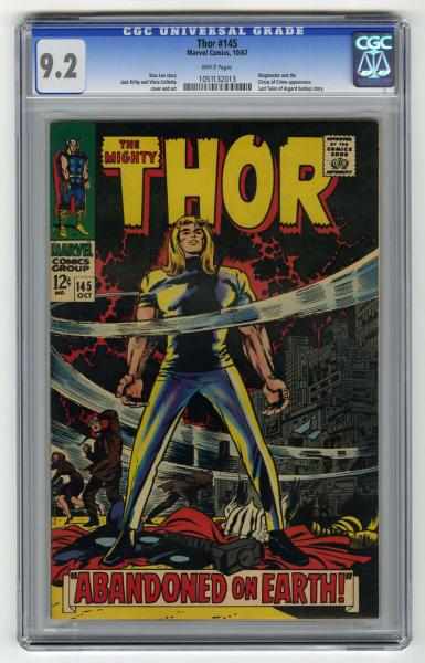 Appraisal: Thor CGC Marvel Comics Stan Lee story with Jack Kirby