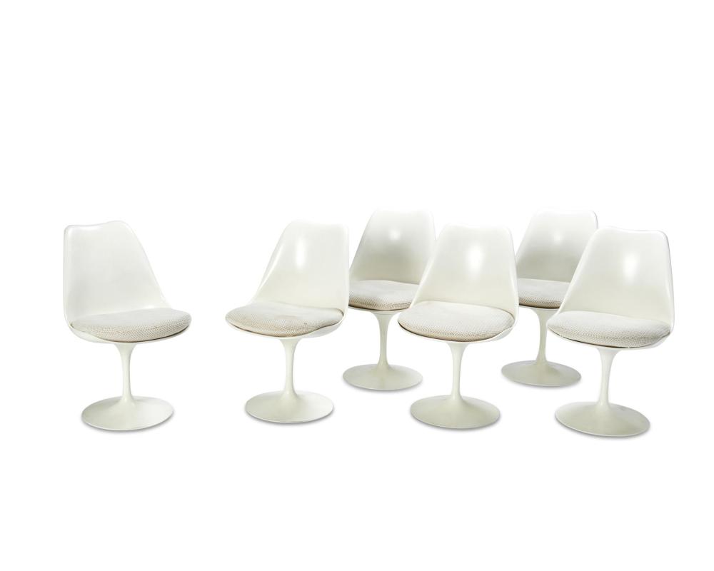 Appraisal: Eero Saarinen - Tulip armless chair for Knoll circa -