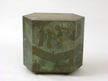 Appraisal: A Philip Laverne Side Table A Philip Laverne Lo-Ta side