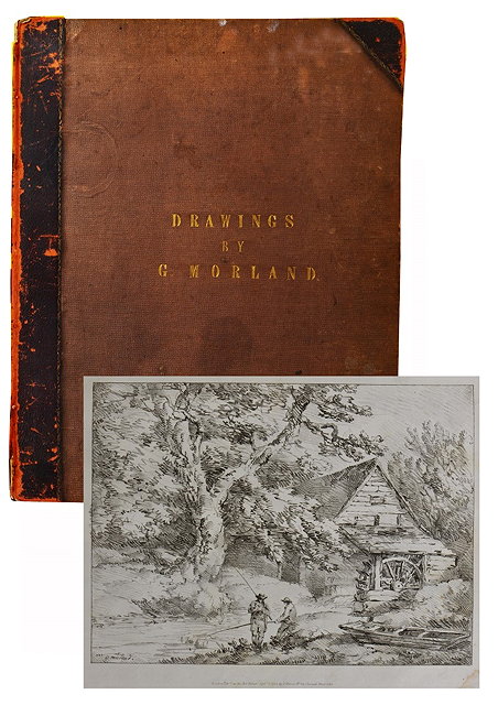 Appraisal: J N O HARRIS PUBLISHERS 'Drawings by G Morland' a