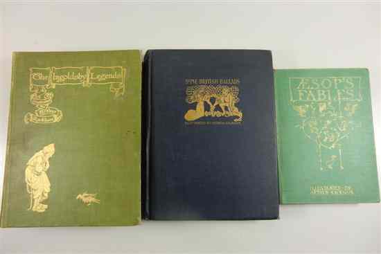 Appraisal: RACKHAM A illus THE INGOLDSBY LEGENDS tipped in plates gilt