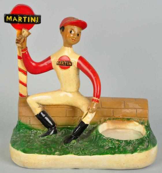 Appraisal: Plaster Martini Advertising Figure s Original finish Condition Excellent Size