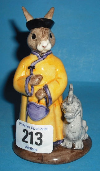 Appraisal: Royal Doulton Bunnykins Figure Mandarin DB Limited Edition Boxed with