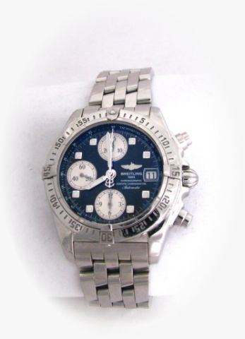 Appraisal: Gentleman's Breitling Stainless Automatic sport watch chronograph with sub dials