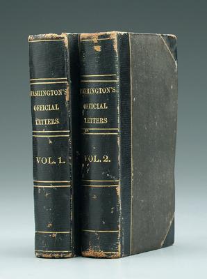 Appraisal: Washington's Official Letters George Washington Official Letters to the Honourable