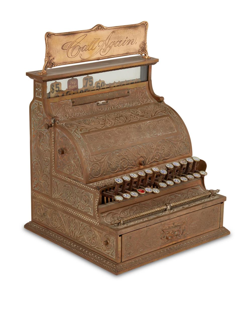 Appraisal: A National cash register Late th Early th Century Marked