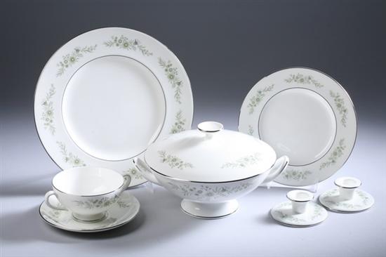 Appraisal: -PIECE WEDGWOOD PARTIAL DINNER SERVICE 'Westbury' pattern Including twelve of