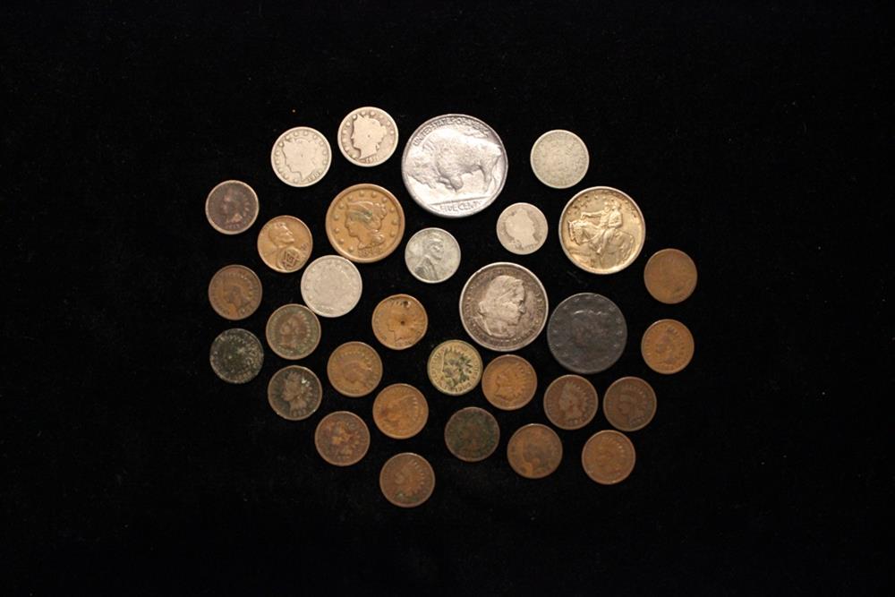 Appraisal: USA COINS TO INCLUDE LIBERTY ONE CENT INDIAN HEAD PENNIES