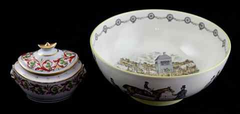 Appraisal: SHAND KYDD POTTERY 'NEWMARKET' PUNCHBOWL printed mark limited edition no