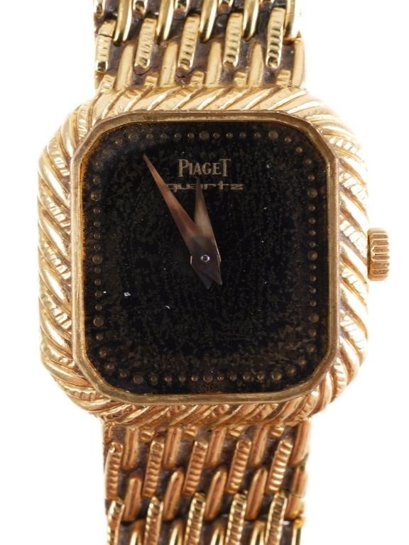 Appraisal: Women's Piaget Swiss watch set in K yellow gold Watch