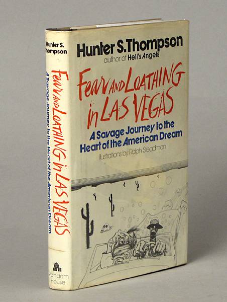 Appraisal: THOMPSON HUNTER S Fear and Loathing in Las Vegas NY