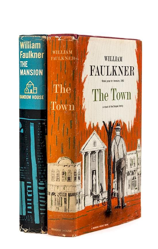 Appraisal: FAULKNER William - The Town With The Mansion New York