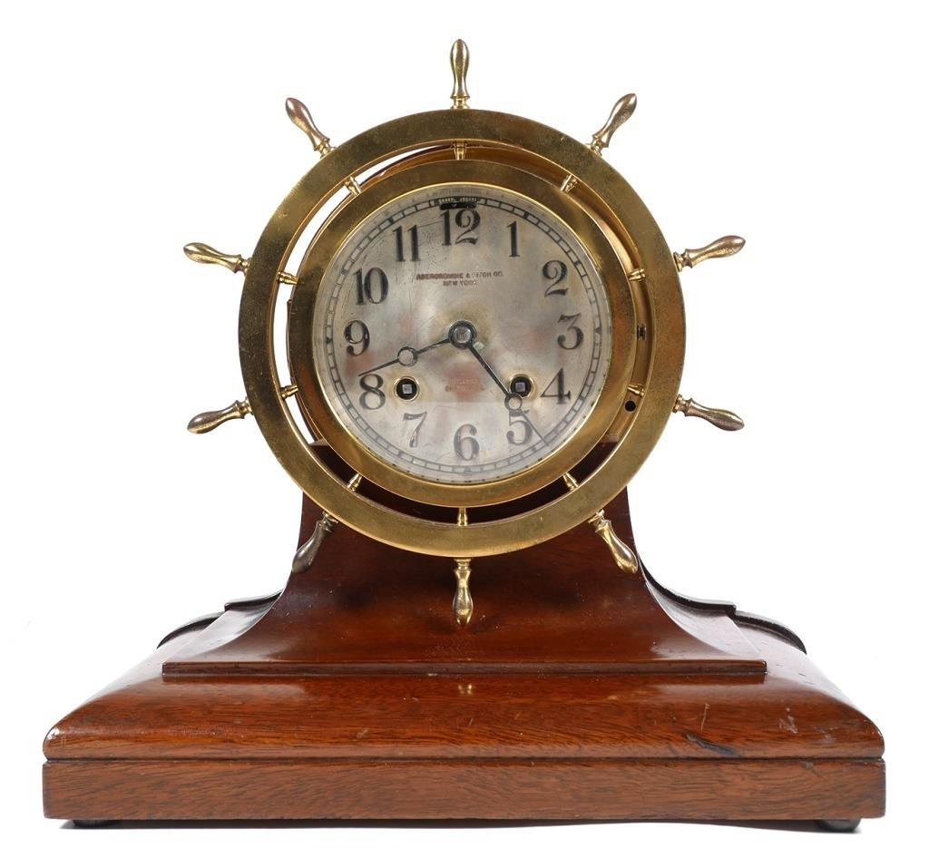 Appraisal: Antique Chelsea Clock Co ship's bell in running condition Abercrombie