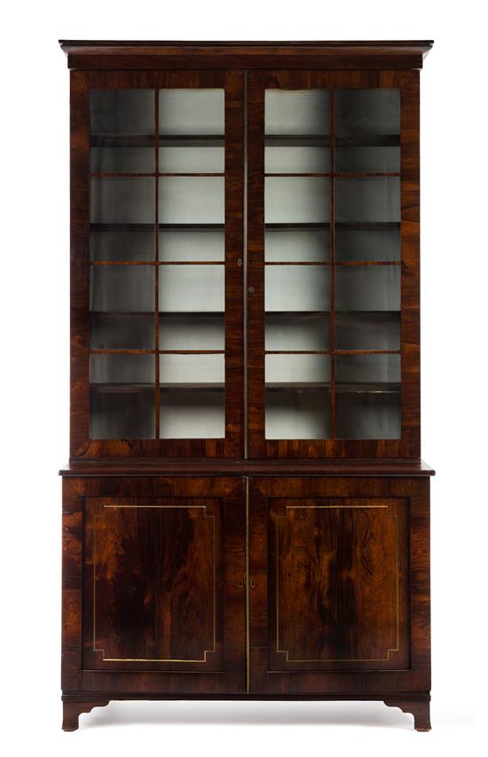 Appraisal: Sale Lot A Regency Style Rosewood Bookcase th century in