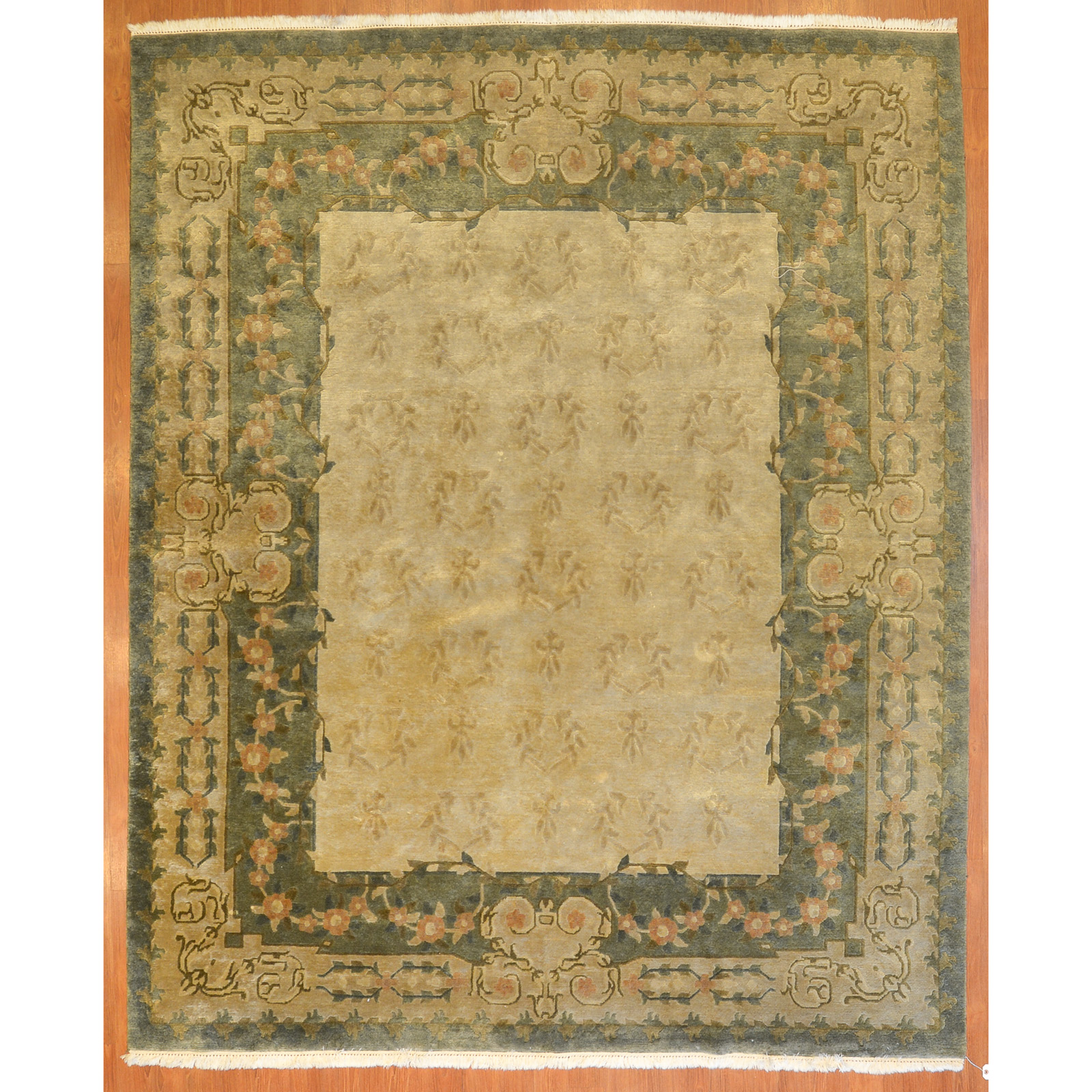 Appraisal: TIBETAN RUG NEPAL X Fourth quarter- th century hand-knotted wool