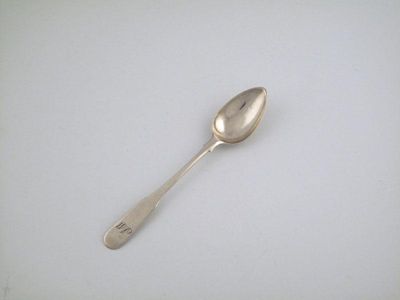 Appraisal: John Keith a silver Fiddle pattern teaspoon circa the terminal